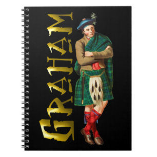 Clan Graham Scottish Highland Dreams Notebook