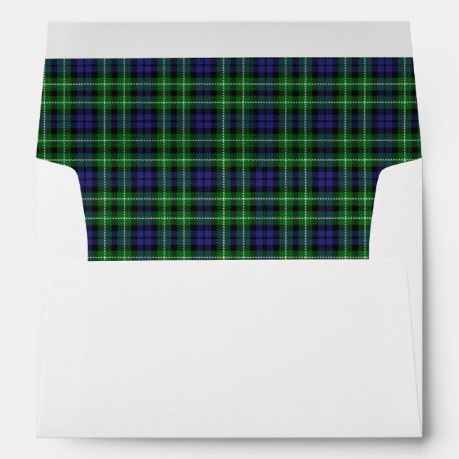 Clan Graham Tartan Scottish Dreams Envelopes (Back (Bottom))