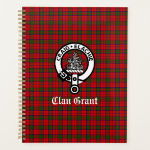 Clan Grant Crest Badge et Tartan