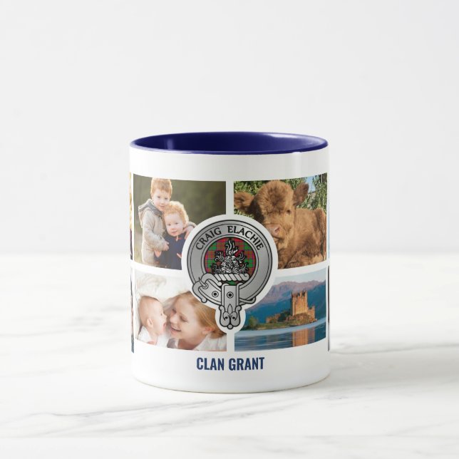Clan Grant Personalized Family Mug (Center)