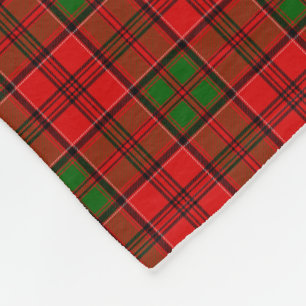 Clan Grant Tartan Fleece Blanket