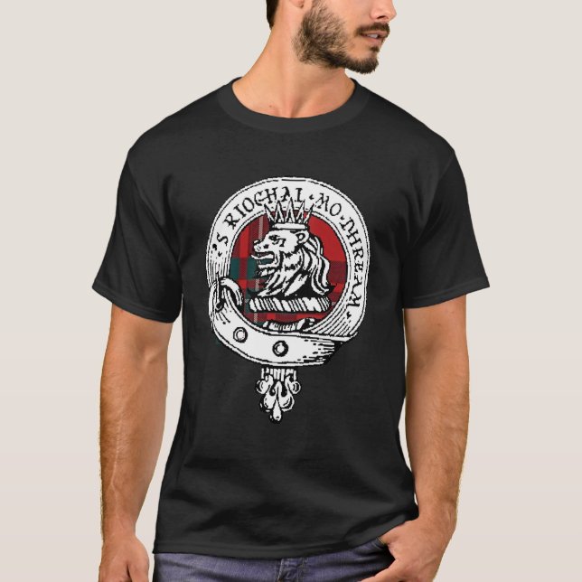 Clan Gregor Badge Tartan Shirt (Front)