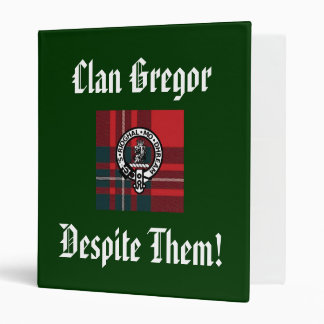 Clan Gregor Despite Them Binder