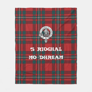 Clan Gregor Fleece Blanket