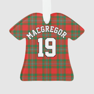 Clan Gregor MacGregor Tartan Christmas Jersey Ornament
