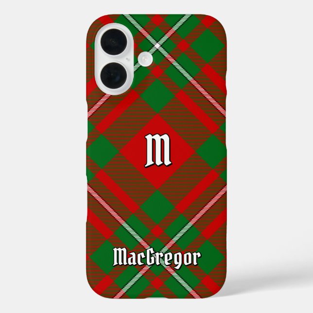 Clan Gregor Tartan Case-Mate iPhone Case (Back)