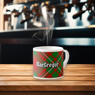 Clan Gregor Tartan Espresso Cup
