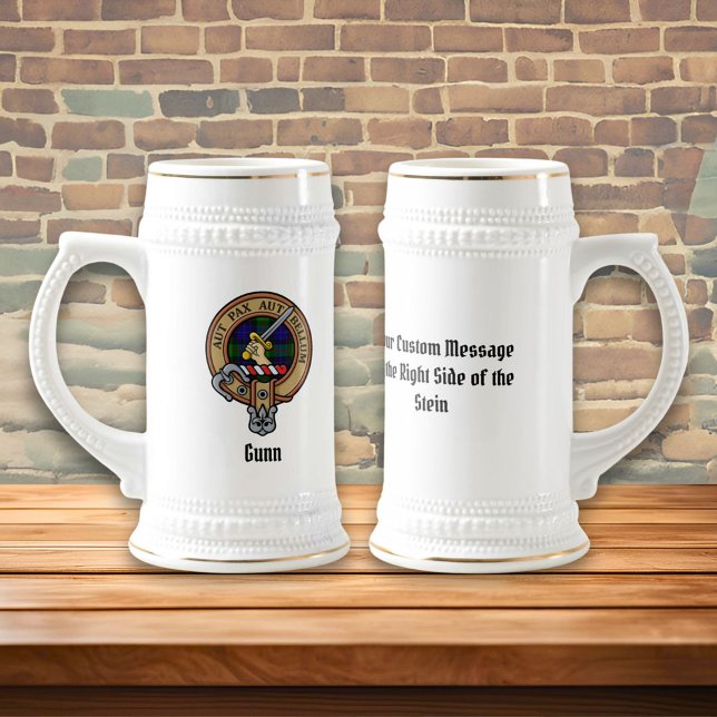 Clan Gunn Crest Beer Stein (Creator Uploaded)