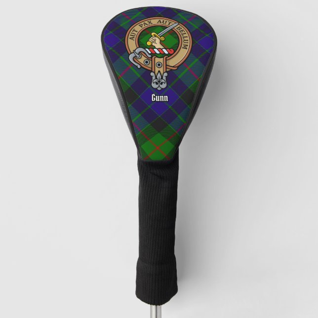 Clan Gunn Crest Golf Head Cover (Front)