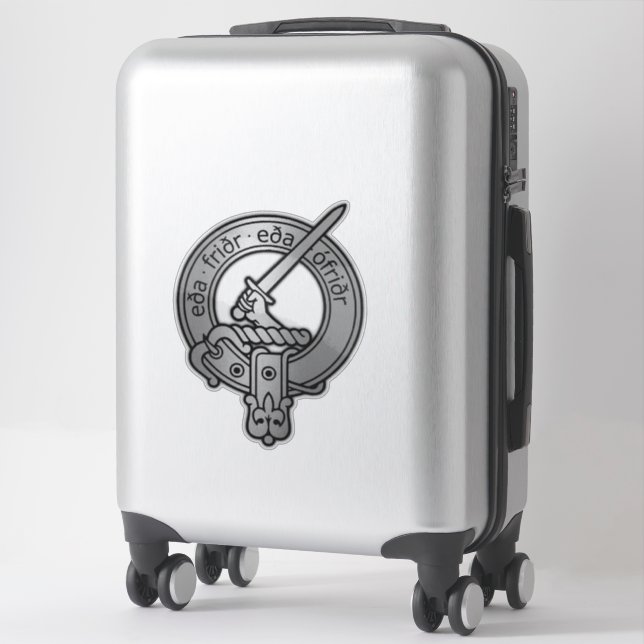 Clan Gunn Crest (Old Norse) Sticker (Suitcase)