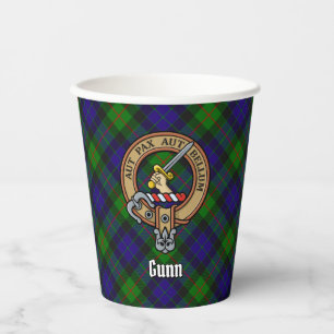 Clan Gunn Crest Paper Cups
