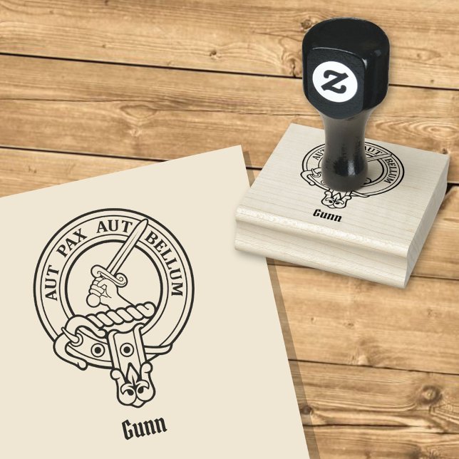 Clan Gunn Crest Rubber Stamp (Creator Uploaded)