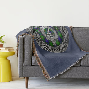 Clan Gunn Crest & Tartan Knot Lancer la couverture