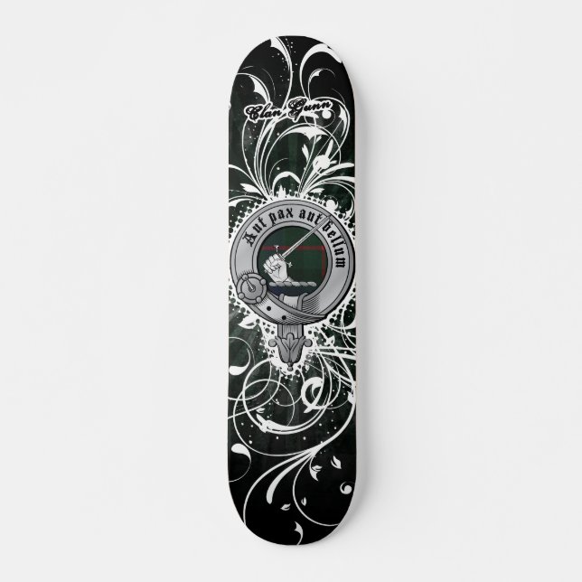 Clan Gunn Skateboard Deck (Front)