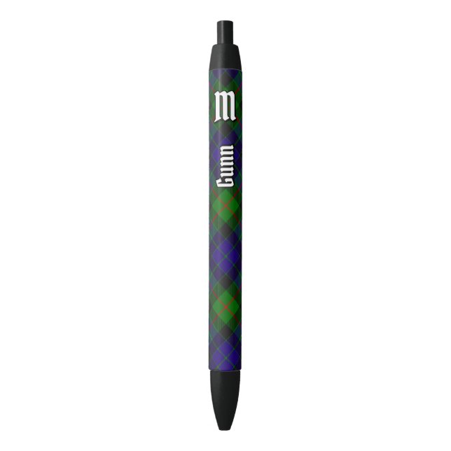 Clan Gunn Stylo À Encre Tartan (devant Vertical)