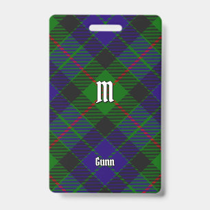 Clan Gunn Tartan Badge