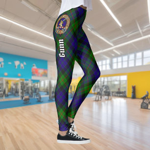 Clan Gunn Tartan Leggings