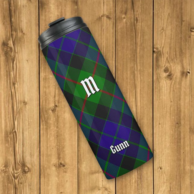 Clan Gunn Tartan Thermal Tumbler (Creator Uploaded)