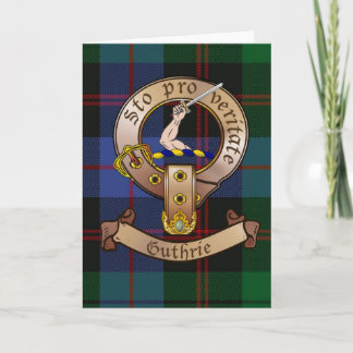 Clan Guthrie Cartes pour notes