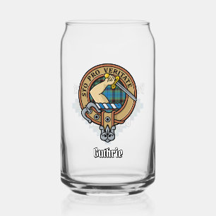 Clan Guthrie Crest sur Tartan
