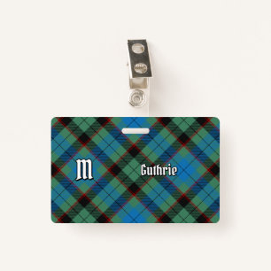 Clan Guthrie Tartan Badge