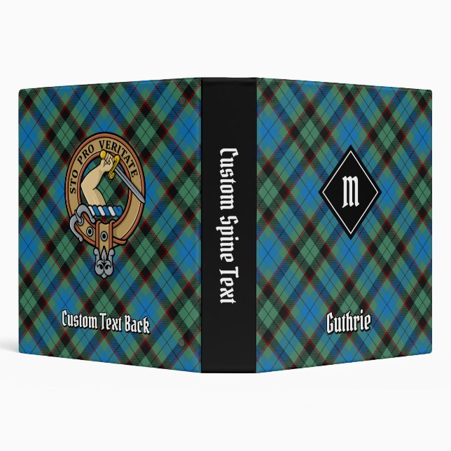 Clan Guthrie Tartan Binder (Background)