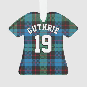 Clan Guthrie Tartan Christmas Jersey Ornament
