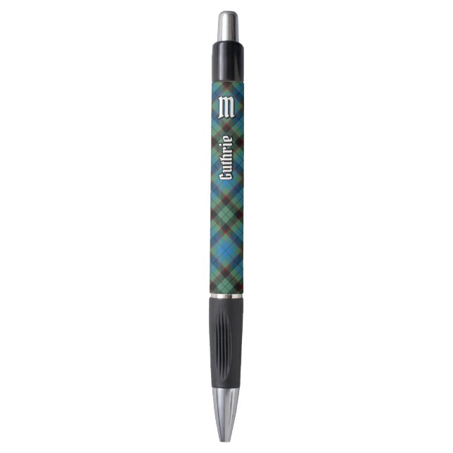 Clan Guthrie Tartan Pen (Front Vertical)