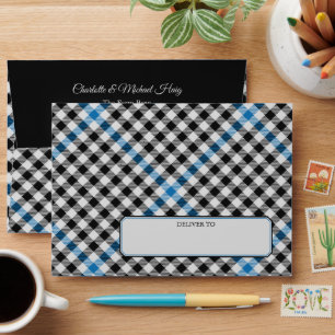 Clan Haig Check Tartan Envelope