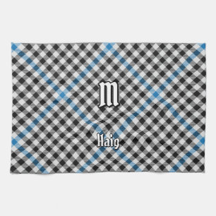 Clan Haig Check Tartan Kitchen Towel