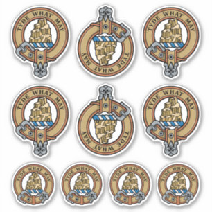Clan Haig Crest Sticker Set