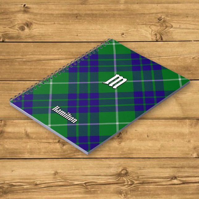 Clan Hamilton Chasse Carnet Tartan (Créateur téléchargé)