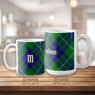 Clan Hamilton Hunting Tartan Coffee Mug