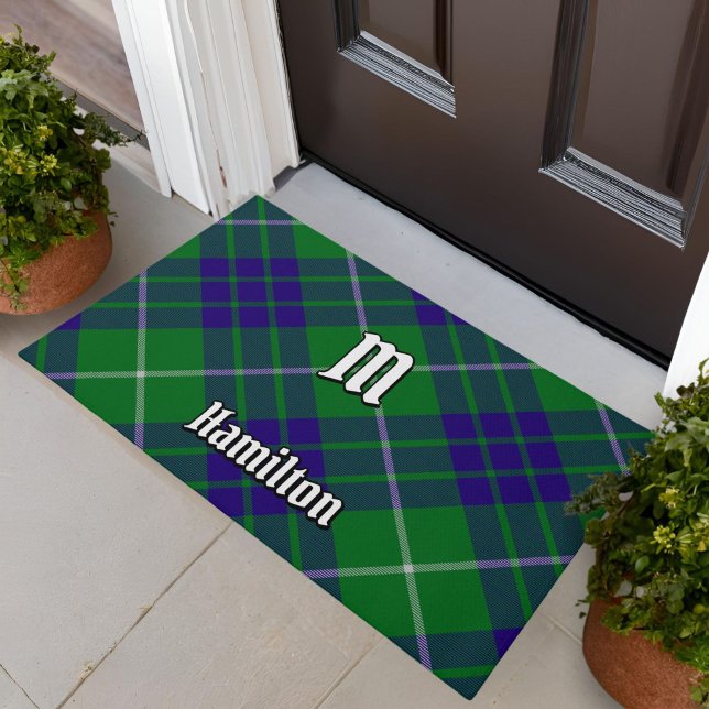 Clan Hamilton Hunting Tartan Doormat (Creator Uploaded)