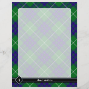 Clan Hamilton Hunting Tartan Flyer