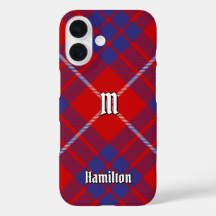 Clan Hamilton Red Tartan Coque-Mate coque iphone