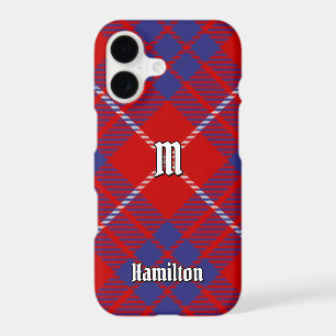 Clan Hamilton Red Tartan Coque-Mate coque iphone