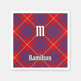 Clan Hamilton Red Tartan Napkins