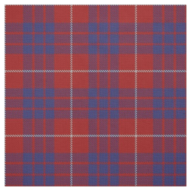 Clan Hamilton Scottish Tartan Plaid Fabric (Swatch)