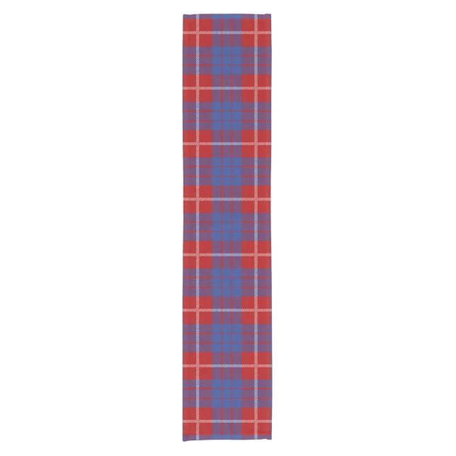 Clan Hamilton Tartan Short Table Runner (Front)
