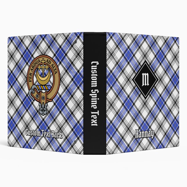 Clan Hannay Tartan Binder (Background)