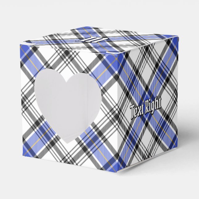 Clan Hannay Tartan Favor Box (Front Side)