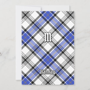 Clan Hannay Tartan Invitation