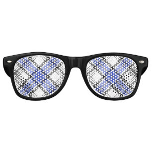 Clan Hannay Tartan Retro Sunglasses