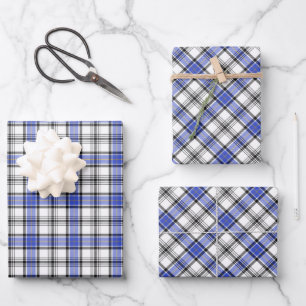 Clan Hannay Tartan Wrapping Paper Sheet