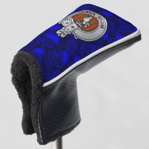 Clan Hay Crest & Tartan on Thistle Golf Head Cover