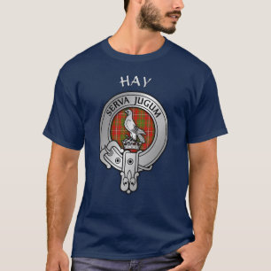 Clan Hay Crest & Tartan T-Shirt