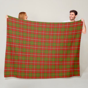 Clan Hay Tartan Fleece Blanket