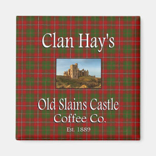 Clan Hay's Old Slains Castle Coffee Co. Magnet