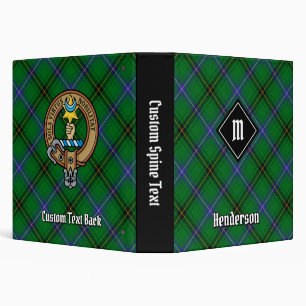 Clan Henderson Tartan Binder